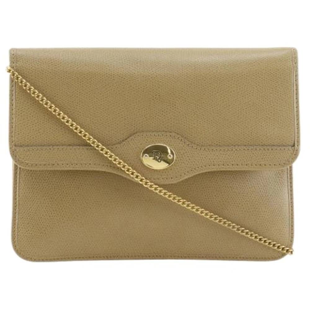 Dior Vintage - Pre-owned Läder Axelremsväska Vintage - Dam - ONE Size - Läder