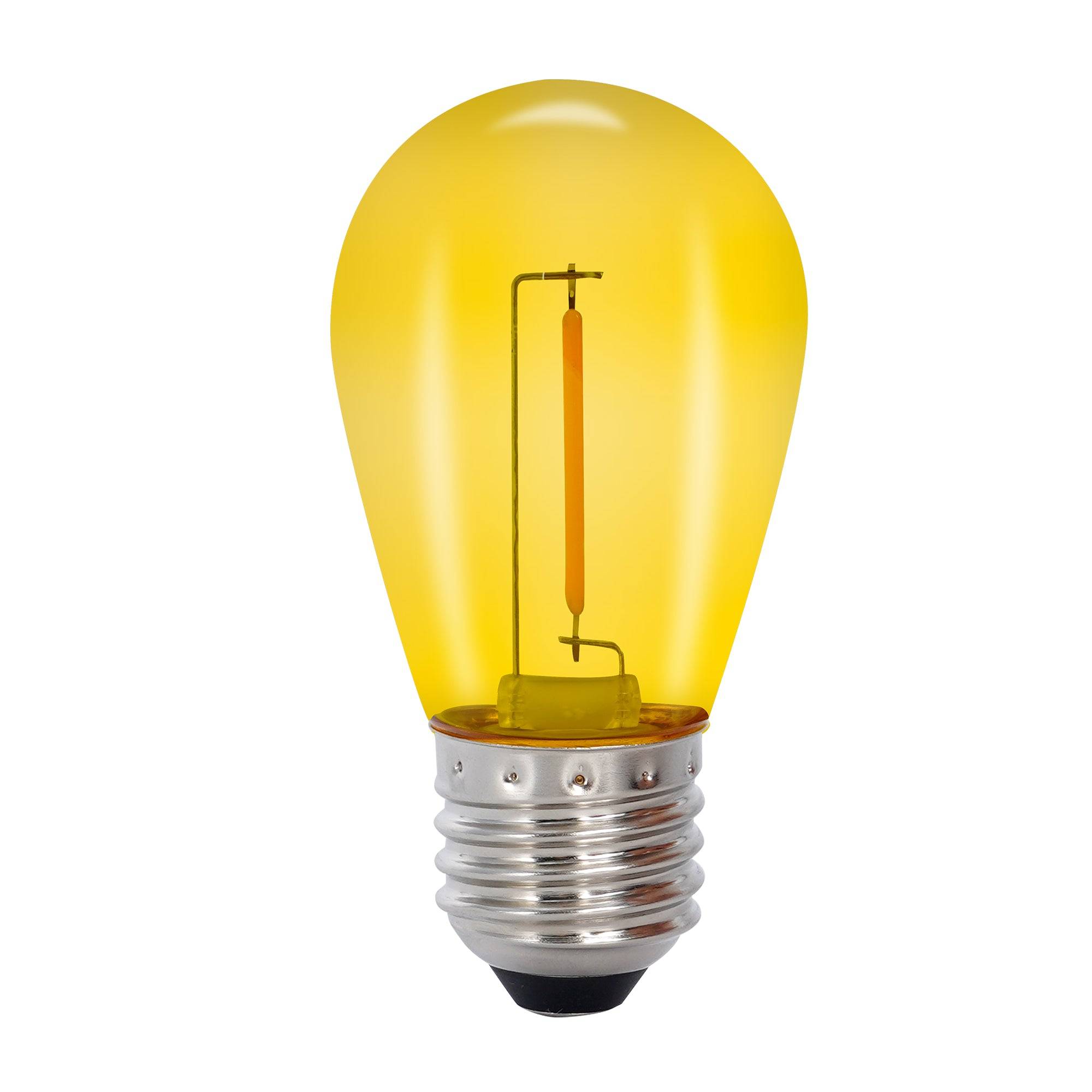 DECO BULB E27 12V ljuskälla (gul)