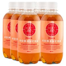 Kultures Kombucha, Fersken, 6-pak