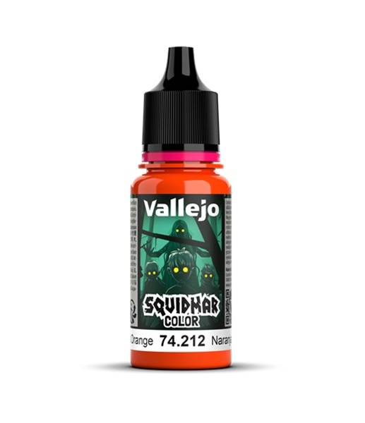 Vallejo Maling - Squidmar Color: Acrylic - Tetanus Orange 18ml