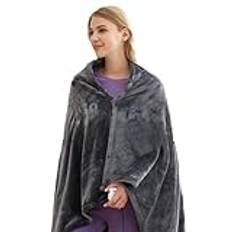 Home Use Heated Blanket, Travel Electric Blanket, Electric Heated Shawl, Heated Throw Shawl, Quick Heating Electric Blanket, Electric Heating Throw, Safe Heating Blanket, Heated Blanket Travel