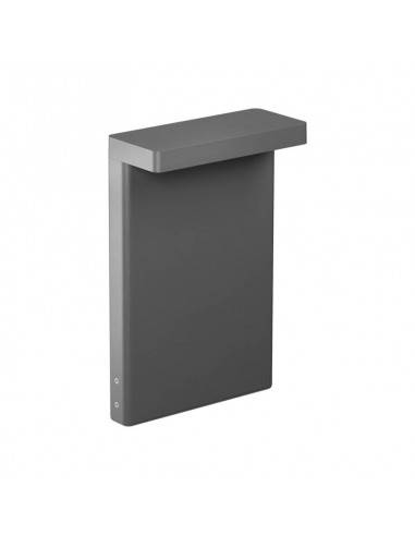 KANT Bedlampe i aluminium H35 cm 1 x 15W SMD LED - Mat mørkegrå