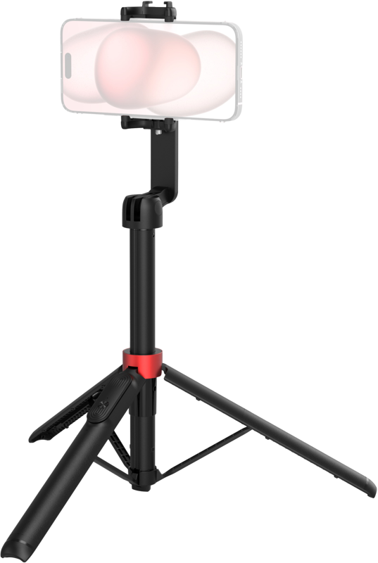 SmallRig 4729 Portable Selfie Stick Tripod ST-25 Black
