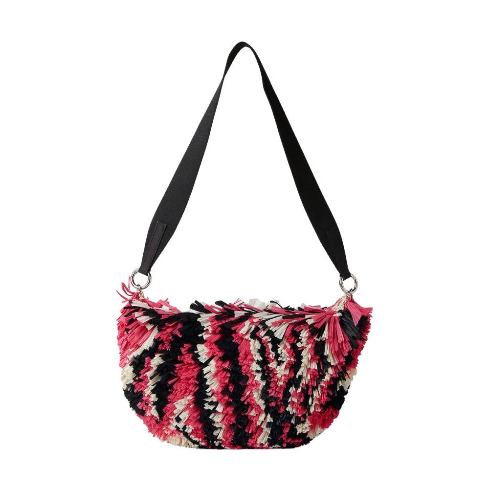 Collina Strada Shoulder Bags - Tasker - Dame - Lyserød - ONE SIZE - Uld