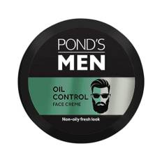 Pond's Men Oil Control Face Crème 55g For Oily Skin, Matte Look Moisturizer For Men, Lightweight Daily Hydrating Cream