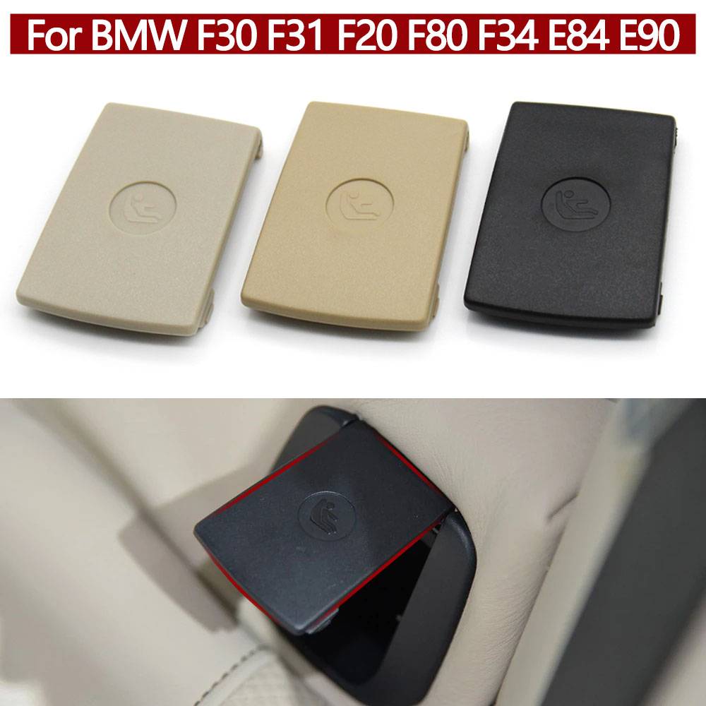 Car Rear Hook Child Seat Fixing ISOFIX Cover For BMW 1 2 3 X1 Series F20 F21 F22 F87 F30 F31 F34 F35 F80 E84 E90 E87 52207319686