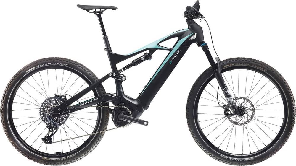 Bianchi e-Vertic FX-Type 2023 - Sram SX Eagle 1x12sp - Velomann - 015 / m / v6 - graphite / verde (m)