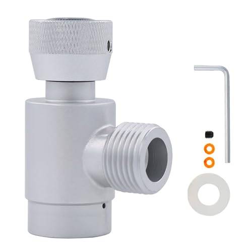 CO2 påfyllningstank cylinder påfyllningsadapter, läskadapter, W21.8-14 till TR21-4 påfyllning soda omvandlare för läskmaskin hemmaskin akvariecylinder, påfyllning soda adapter