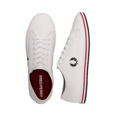 Fred Perry - Kingston Twill White - Schuhe - Weiß - EU 36 - Textile/Textile/Gummi