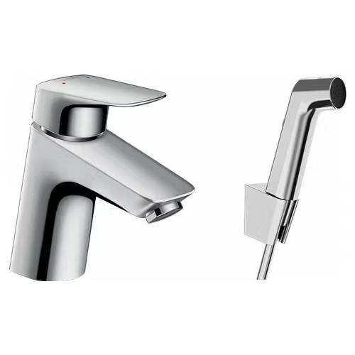 Tvättställsblandare Hansgrohe Logis med Sidodusch