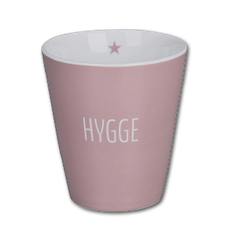 Krasilnikoff Happy Mug Hygge Lyserød