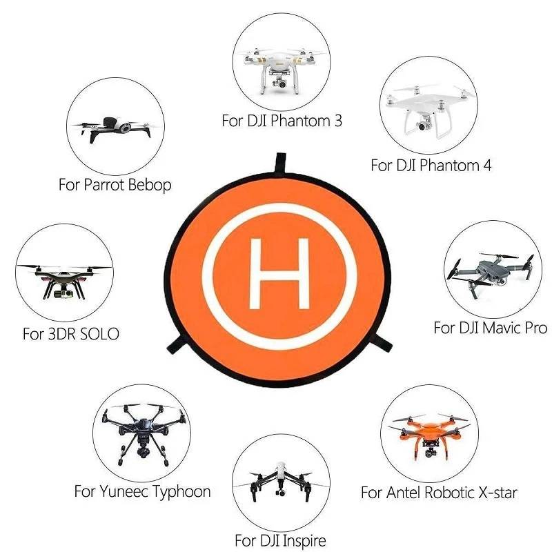 25cm/55cm Foldable Parking Apron Universal Dron Fast-fold Landing Pad For DJI Mini 2SE/Mavic 3/FIMI X8SE Drone Accessorie