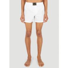 Dolce&Gabbana Logo Plaque Boxers - Mann Unterwäsche White 5