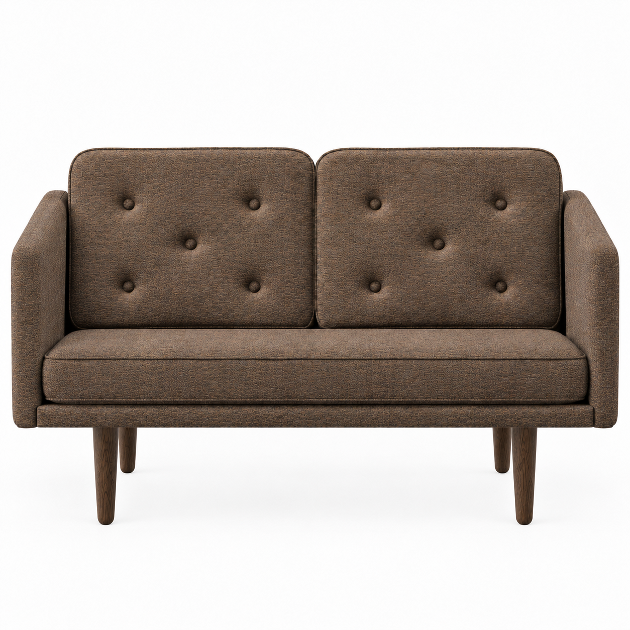 No. 1 Sofa 2-personers, Mood af Børge Mogensen Mood 4104 - Røget eg bejdset - Jacobsen Plus