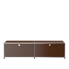 USM - USM Haller 3 TV-bänk USM Brown - TV-bänkar - Fritz Haller,Paul Schärer - Beige - Metall