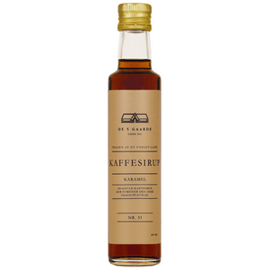 DE 5 GAARDE Kaffesirap Karamell - 250 ml