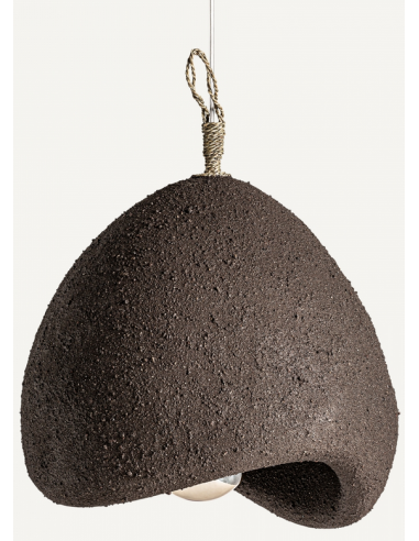 NYLAND Loftlampe i resin og jute Ø40 cm 1 x E27 - Natur/Brun