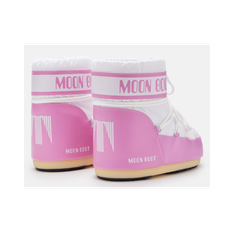 Moon Boot Icon Low Nylon Pink/White