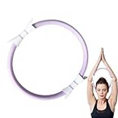 Pilates ring för kvinnor, lätta 14,96 tum fitness motstånd pilates hoop, non-slip träningsutrustning dubbla grepp yogatillbehör för dam och herr