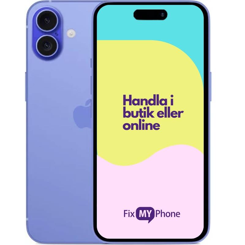 iPhone 16 Plus Begagnad Blå 128 GB Som ny
