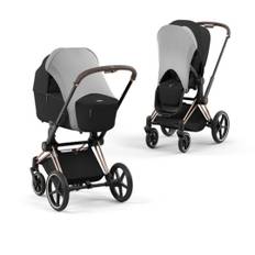 Cybex Platinum solskydd barnvagn Sun Sail Light Grey - Grå