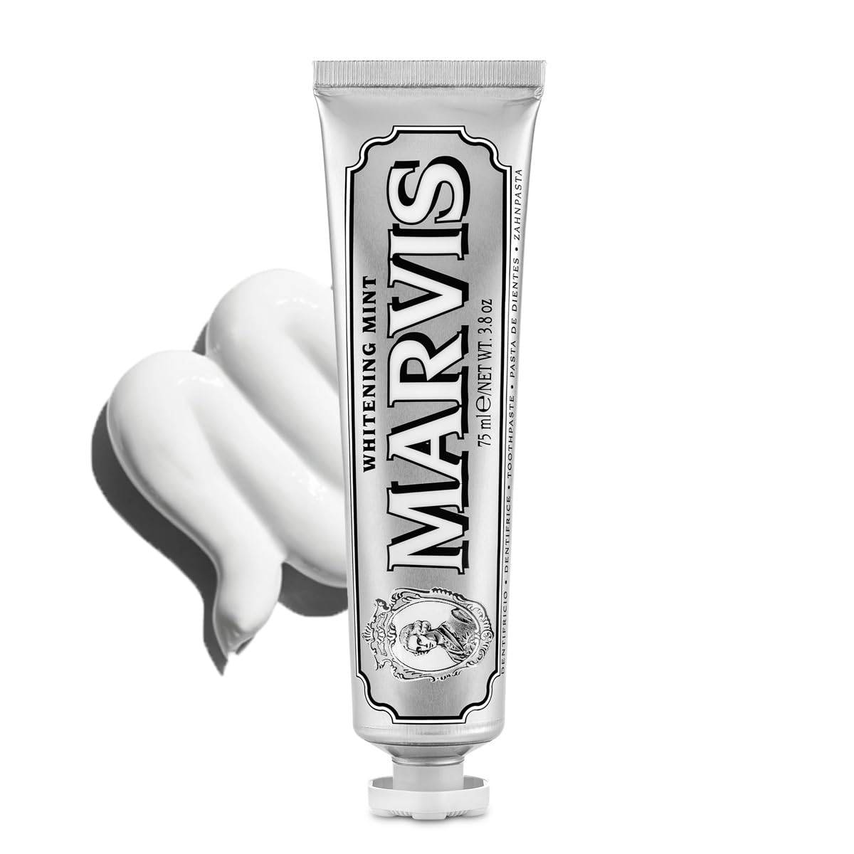 MARVIS White Mint Toothpaste Refreshing Mint Flavor Oral Care Made in Italy 75ml vit