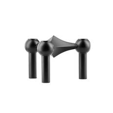 STOFF Nagel Ljusstake  Black Enkel