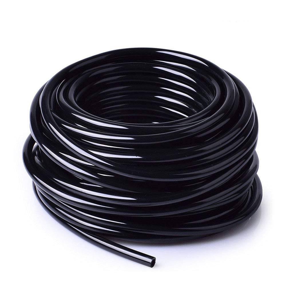 Kalolary 15m Drip Irrigation Hose, 4/7mm PVC Hose, Blank Piping, Irrigation System, Greenhouse Water Heating System