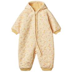 Wheat Termodräkt m. Fleece - Gosa - Yellow Körsbär - Wheat - 74 - Termokläder