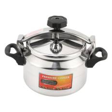 Qcwwy Tryckkokare Legering Gas och Explosion Proof Design Tryckkokare Compound Bottom Stovetop Pressure Canner For Gas Electric and Flat Top Spises Pressure Canner Aluminium (9l)