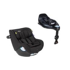Graco Reboarder i-Size Midnight SnugGo R129 og SnugTurn-basestation