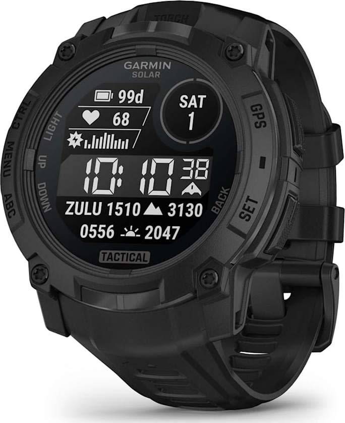 Garmin Instinct® 3 – 45 mm, Solar, Tactical Edition Black, 45mm