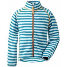 Didriksons Monte Fleecejacka Barn Glacier Blue Simple