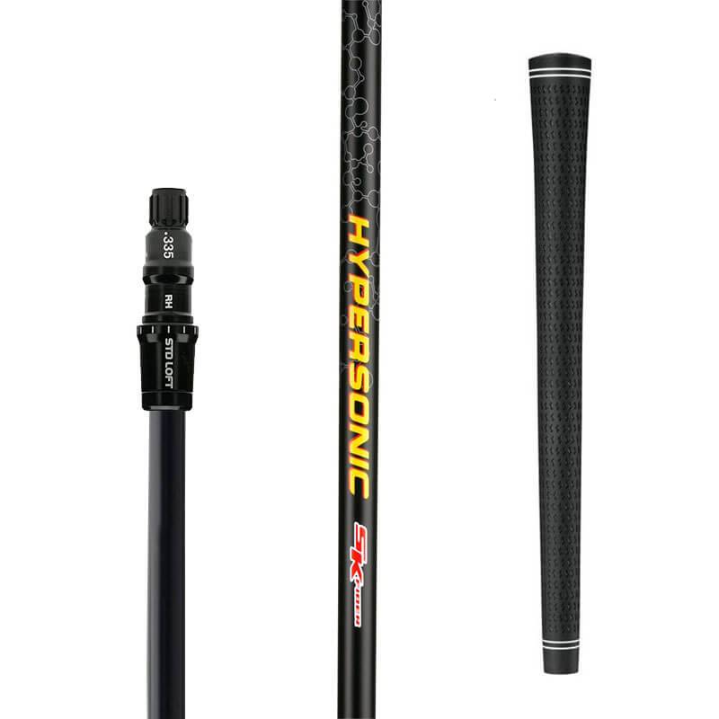 Replacement shaft for TaylorMade SIM Max Driver Stiff Flex (Golf Shafts) - Incl. Adapter, shaft, grip.