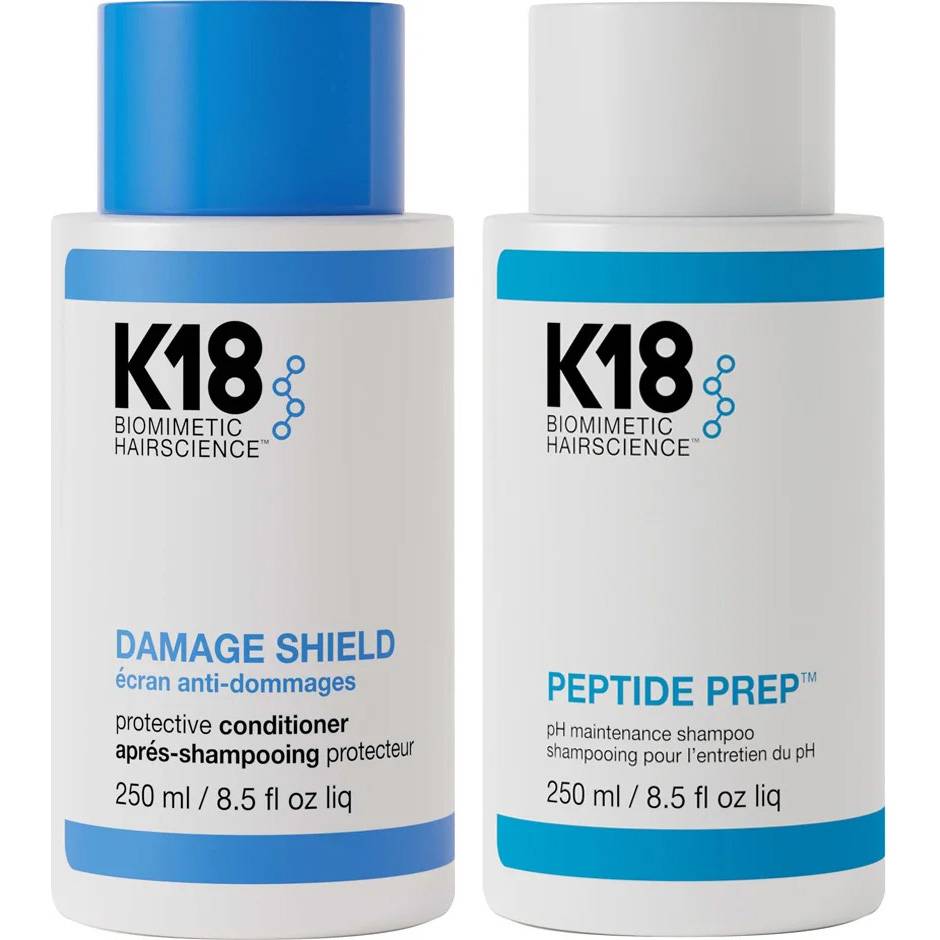 250ml, K18 Maintenance Shampoo & Protective Conditioner 250 + 250 ml