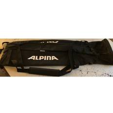 Alpina dobbelt extendable skitaske - sort - One size