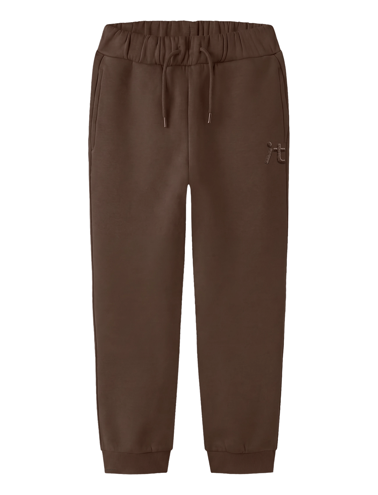 name it Nkmlamar Nreg Swe Pant Bru - Brown - 146