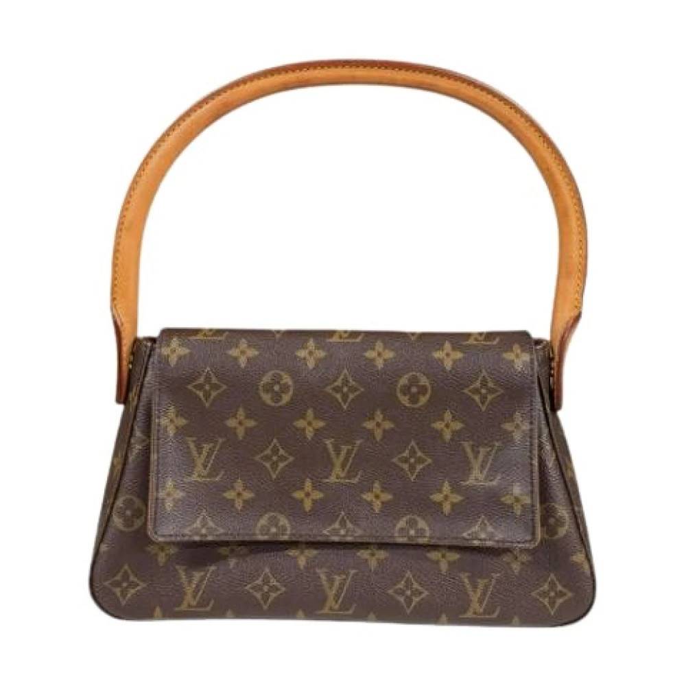 Louis Vuitton Vintage - Pre-owned Mini Looping Axelremsväska Vintage - Dam - ONE Size -