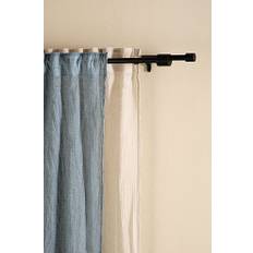 ARIES dobbelt gardinstang 110-320 cm - Sort