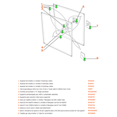 Reservedel: Shape connector til Flos Ariette 1