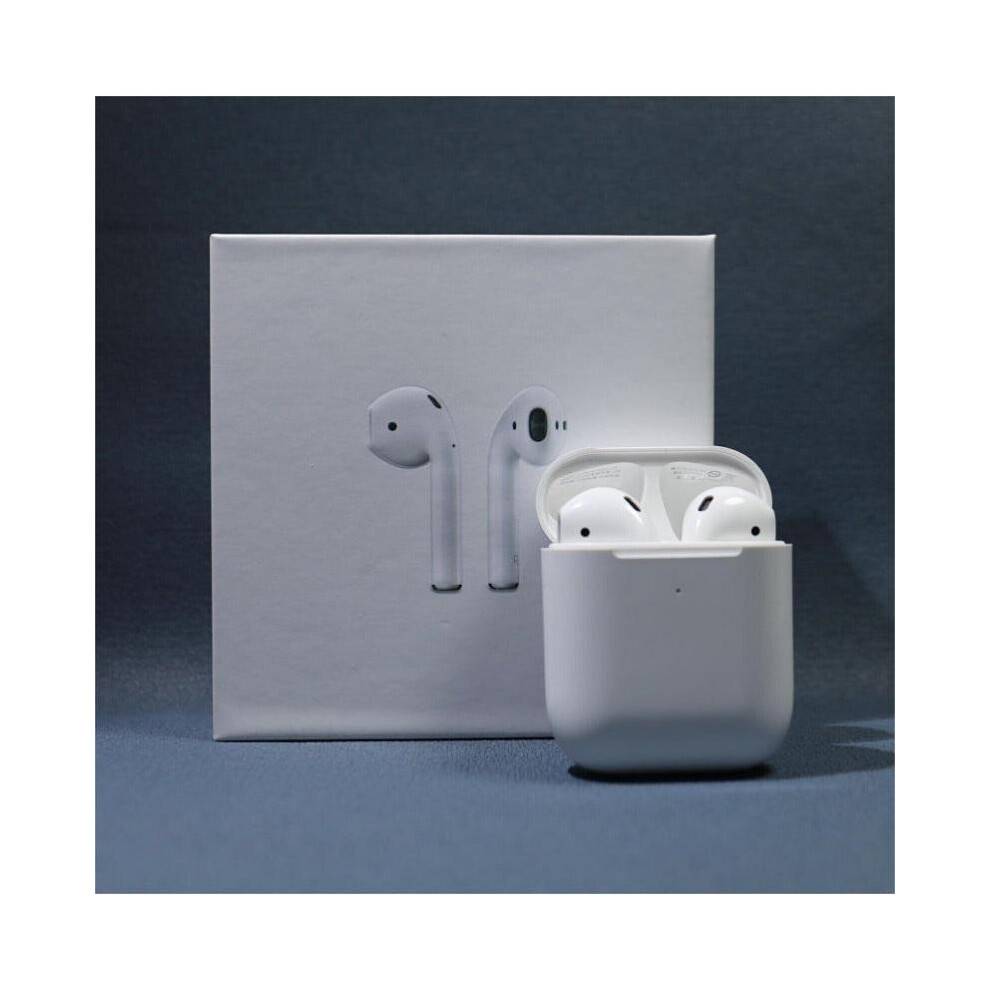 (White) Pro2 Bluetooth 5.0 Wireless Earbuds Mini Headphones Waterproof Touch Control High Quality Headset with Mic for iPhone Xiaomi