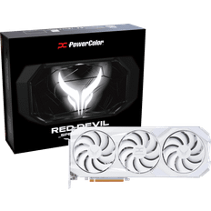 PowerColor Radeon RX 9070 XT 16GB Red Devil Spectral White