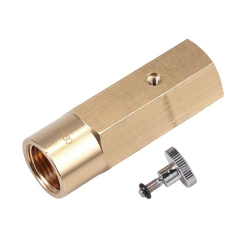 Topfor sodastream tank co₂ refill adapter tr21-4 to cga 320 anslutningsverktygssats