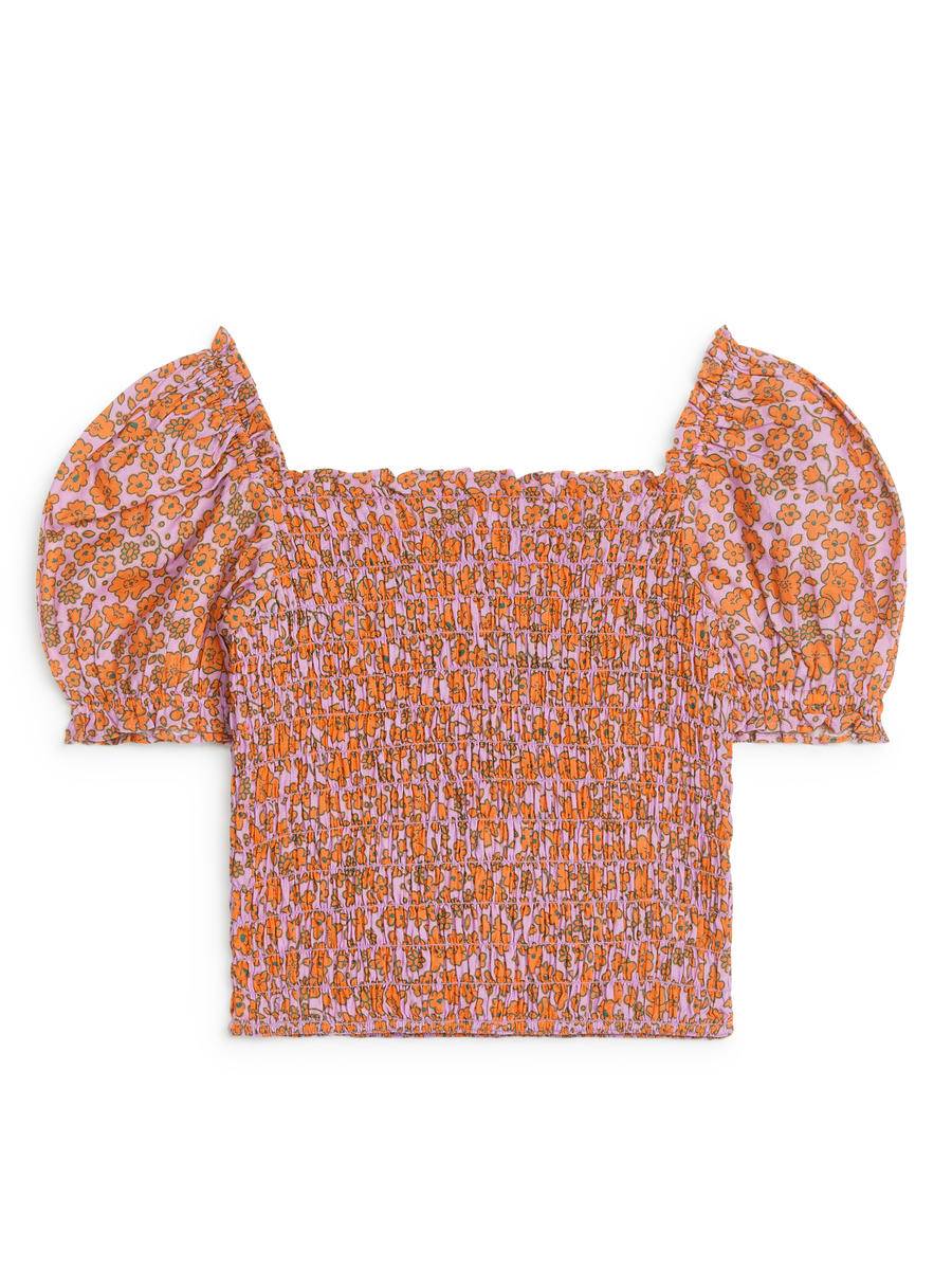 ARKET Smock Top -Orange, 122