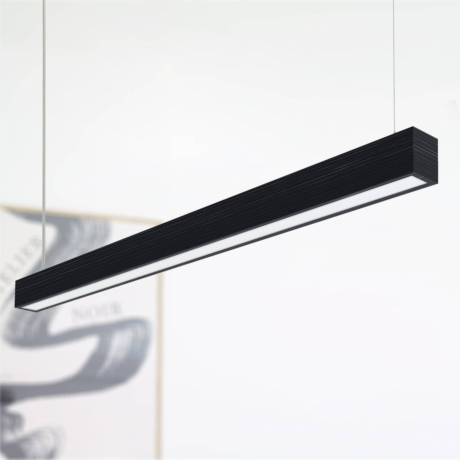 LED Pendel Sort S The Dark (88/116/144cm) 144 cm