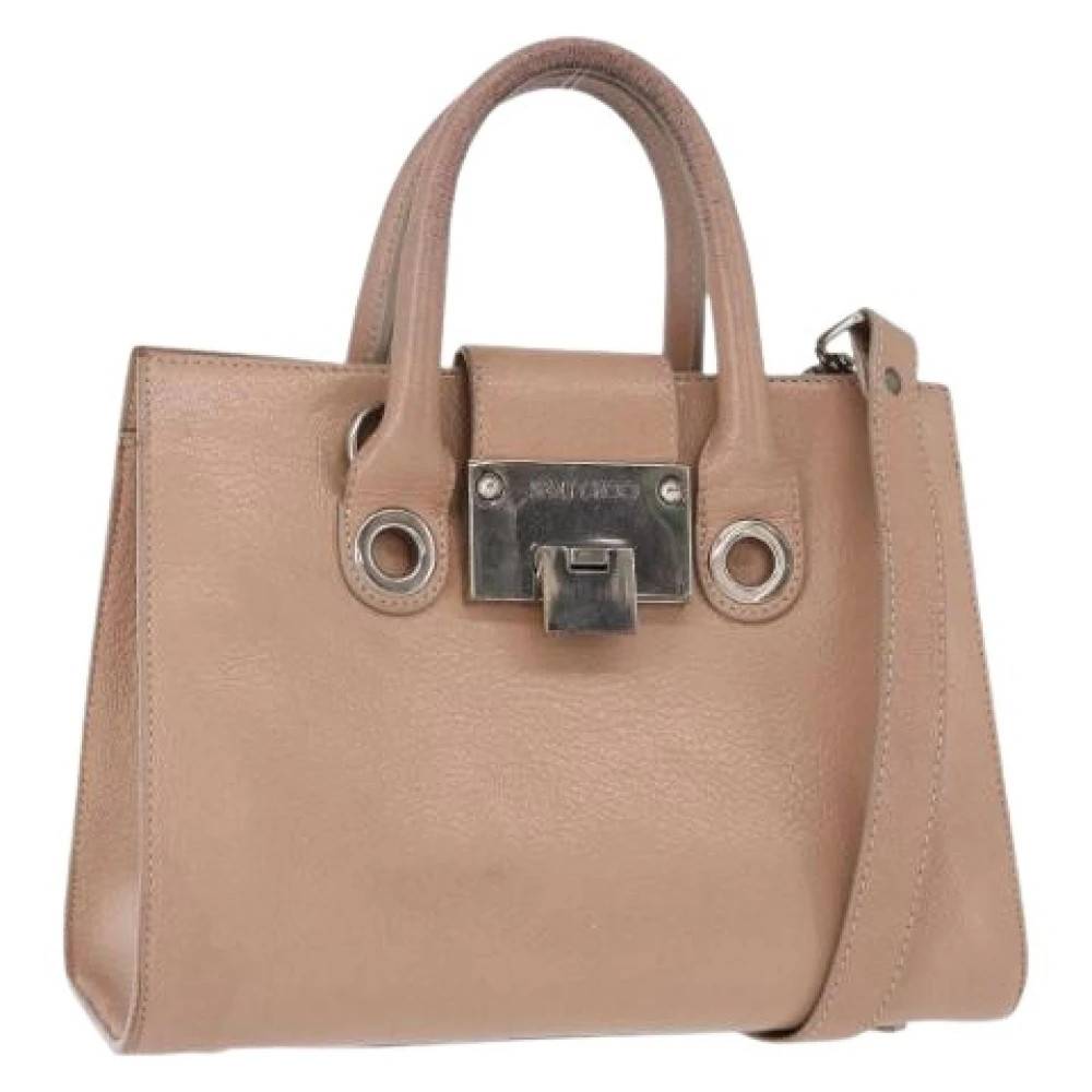 Jimmy Choo Pre-owned - Pre-owned Leather Handbag Vintage - Dam - ONE Size - Läder