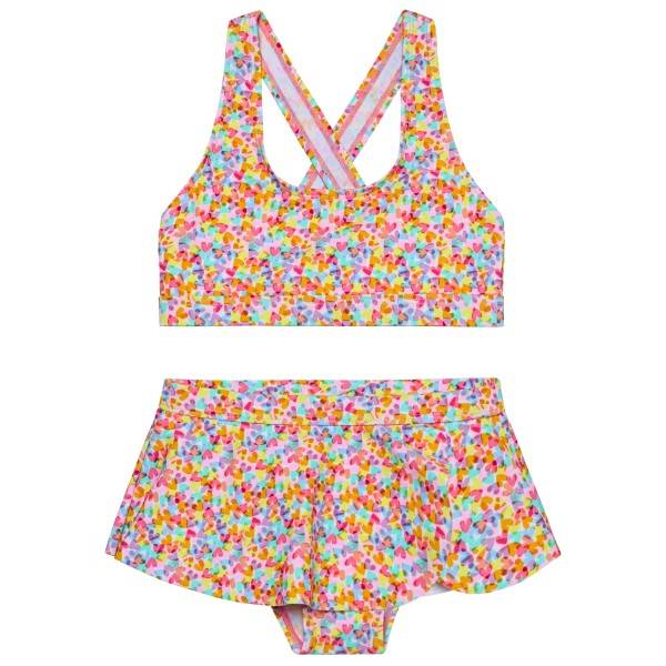 Color Kids Kid's Bikini with Skirt AOP Bikini Børn størrelse 140 farve kulørt