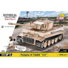 COBI-2556 Tiger I tysk stridsvagn från WWII - Tiger 131 Bovington