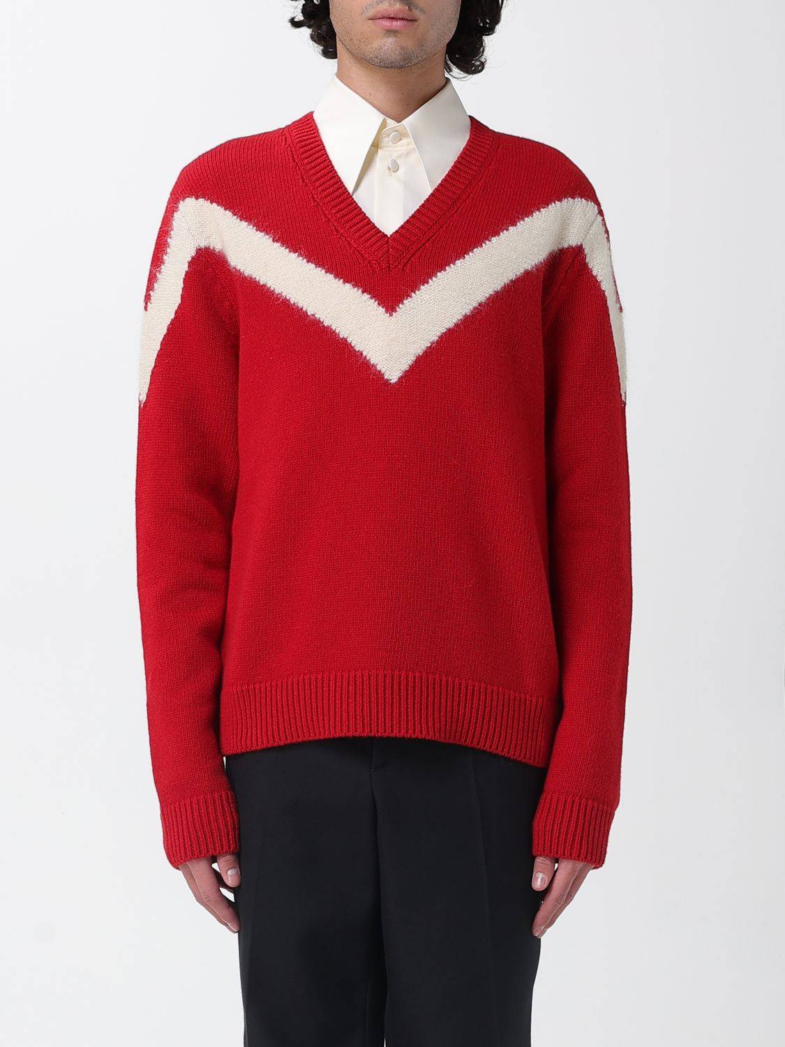 Sweater VALENTINO Men color Ivory