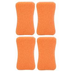 4pcs Callus Exfoliate Stone Feet Care Pumice Stone Feet Hard Skin Remove Pedicure ScrubberPurple orange
